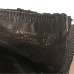 ZARA  fringed suede leather black heeled ankle booties size 36 / US 6 Photo 8