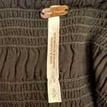 Free People  Witchy Oasis Printed Midi Dress Black Floral Small Bohemian Prairie Photo 10