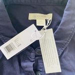 NWT Outerknown S.E.A. Long Sleeve Blue Linen Cotton Blend Utility Jumpsuit Sz S Photo 4