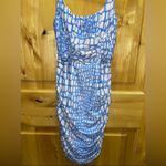 Hello Molly Luvalot () blue & white mini dress- NWT Photo 3