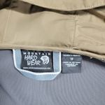 Mountain Hardwear Women’s XS Rain Jacket Hooded Olive Green Vented Parka Photo 7
