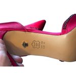 Nina  New York Women's Red Satin & Rhinestone High Heels Size 10M EUR 40 Photo 5
