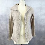 Peruvian Connection Womens Cardigan Sweater Medium Alpaca Wool Minimalist Boho Photo 1