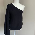 Bar III NWT  Chic Black One-Shoulder Sweater Top Size XXL Photo 1