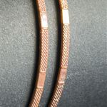 Women’s vintage dainty set of 2 rose gold‎ tone bangle bracelets one size Gold Photo 3