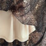 Lane Bryant NWT Rose Gold Sequined Ruffle Skirt Hi-Lo Dress 18 / 20 Rtl. $99.95 Photo 7