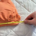 Victoria's Secret VS Womens Size Small Neon Orange Bikini Top Halter Padded Photo 3