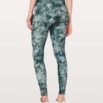 Lululemon Wunder Under Hi-Rise Tight *Shibori Full-On Luxtreme 28" in Misty Moss Sea Steel Photo 1