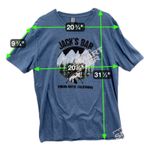 Gildan Graphic Tee XL Heather Blue Softstyle NWT Jack's Bar Virgin River Fishing Photo 3