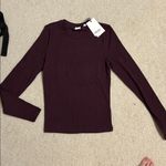 Aritzia HomeStretch Rib Backbeat Longsleeve Photo 4