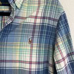 Ralph Lauren Polo  Plaid Preppy Button Down Size Medium Photo 2