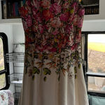 Gabby Skye Women's  Floral Fit & Flare Dress Size 4 Photo 0