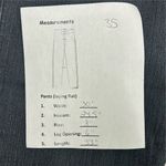 Anthropologie Women's Essential Slim Jeans Size 4 Black Dark Wash Mid Rise Photo 8