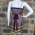 Twelve Dress Woman's Small‎ Silk Beaded Gray Party Steampunk Gothic Formal Photo 7