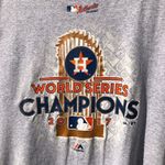 Houston astros World Series shirt 2017 XL Gray Photo 1