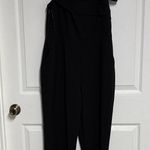H by Halston New Halston Chic Black One-Shoulder Jumpsuit Photo 0