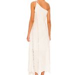 Free People  Ivory Bella Linen Blend Maxi Dress Photo 2
