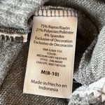 The Comfy  Long Sleeve Gray Top Crewneck Long Shirt Womens Medium Photo 8