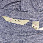 Athleta Blue Siro Twist Open Back Heathered Tank Top Size S Photo 1