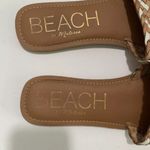 Anthropologie  Matisse Saltwater Tan White Woven Sandals 10 Leather SEE PHOTOS Photo 6