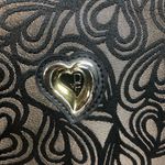 Diane Von Furstenberg  DVF Jacquard Heart Print Large Shoulder Tote Bag Photo 9