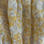 Lulus Sweetest Frills Yellow Floral Bodysuit Sz L Size L Photo 9