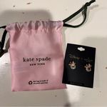 Kate Spade NWT Disney‎ x  Minnie Mouse Earrings Cubic Zirconia Photo 3
