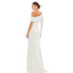 Mac Duggal Ruched Jersey Drop Shoulder Foldover Gown - NWT Photo 2