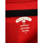 Holiday Time  Women's Grandma Plus Size 2x Christmas T-Shirt Holiday Santa Photo 1