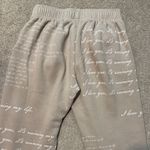 Taylor Swift I Love You You’re Ruining My Life  Beige Script Joggers Size Medium Photo 5