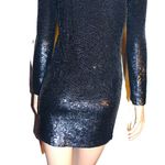 IRO Black Sequin Mini Dress 6 Photo 4