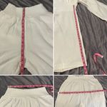 Be cool Red Dress Boutique  All Under Control Cotton Gauze Pants Ivory White M Photo 8