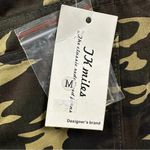 JK Miles Camo Overalls Jogger Ankle Cargo Pockets Jumpsuit Pants Womens Medium Green Photo 12