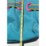 Polo Vintage Ralph Lauren Summer Canvas Tote Bag Purse Pink/Fuchsia & Blue Photo 8