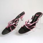 Emporio Armani Pink and black  kitten heels sz 36 Photo 4