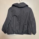 Ann Taylor  Womens Jacket Puff Collar and Sleeves Zipper Pockets Gray Size Medium Photo 6