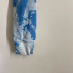 Champion Nantucket Island Whale Cropped Tie Dye Hoodie Blue size M Photo 6