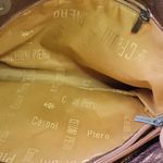 CECCONI PIERO Italy Leather Green Hand Bag Purse Photo 6