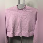 Gymshark Lilac Cropped Sweatshirt MEDIUM Photo 1
