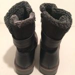 Black Leather Boots, Size 8 Photo 2