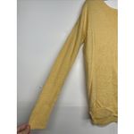 American Eagle  Women’s Small Yellow V-Neck Sweater Long Sleeve Pullover Photo 1
