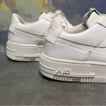 Nike Air Force 1 CK6649-100 Low Pixel White Leather Women's Sneakers Size 9.5 Photo 8
