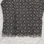 Dress Barn Y2K Whimsygoth Lacy Tank Top Black and White Size Large Photo 5