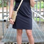 Athleta  Black Dahlia Dress Size 6 Photo 0