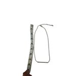 Silver bar necklace 8” simple and cute! Silver Photo 1