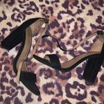 Merona Black Open Toe Heels Photo 3