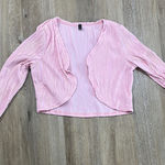 Zaful NWOT  large pink cardigan Photo 0