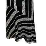 Donna Karan New York Black/White Texture Asymmetrical Hem Dress EUC 6 Photo 8