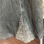 POL Gray Lace Women's Top Photo 2