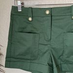 J.Crew  Green Patch Pocket Suit Shorts NWT Photo 1